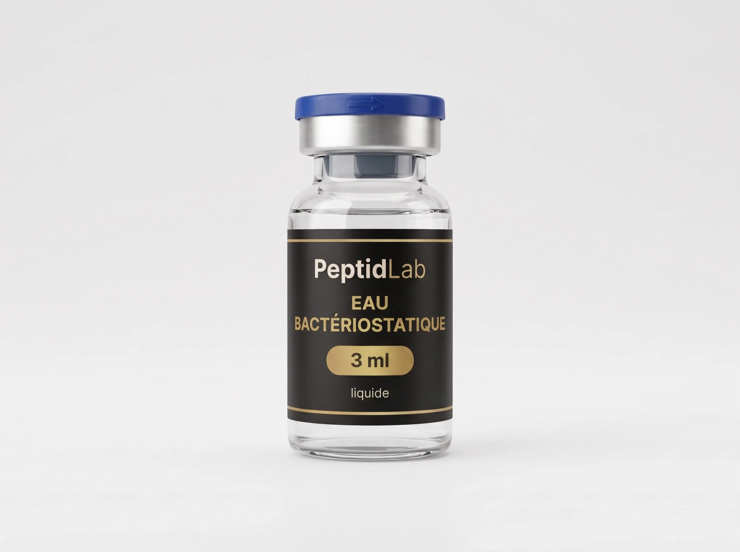 Eau bactériostatique — Flacon 3 mL