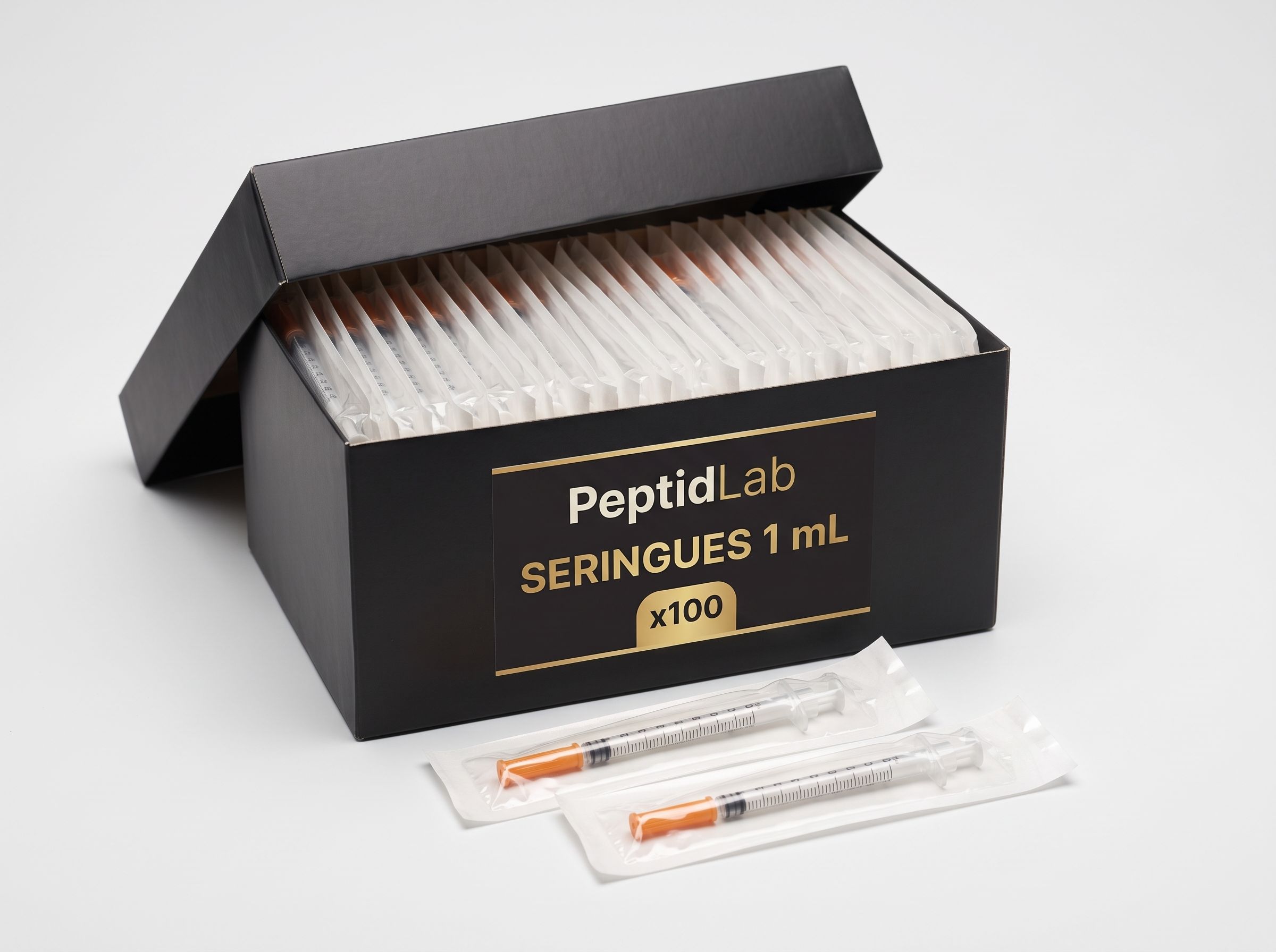Seringues 1 mL — Boîte de 100
